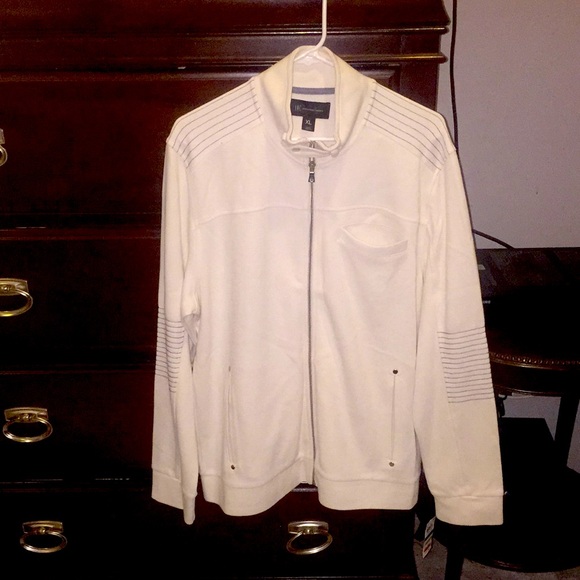 Men’s INC Zip Up Sweater NWT - Picture 1 of 6